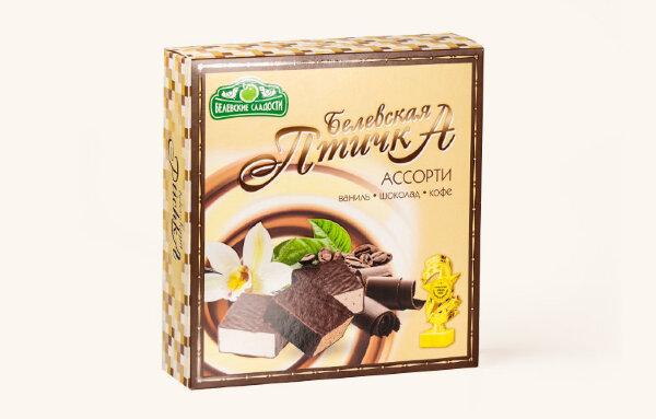 №2 Конфеты "Белевская птичка"  300г ассорти  в Клину