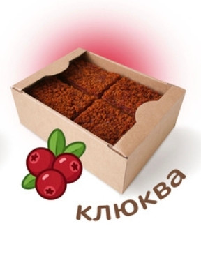 №3 Пряник 1кг с фруктовой начинкой Клюква в Клину