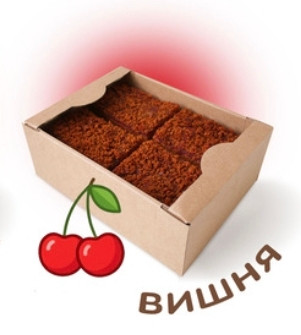 №3 Пряник 1кг с фруктовой начинкой Вишня в Клину