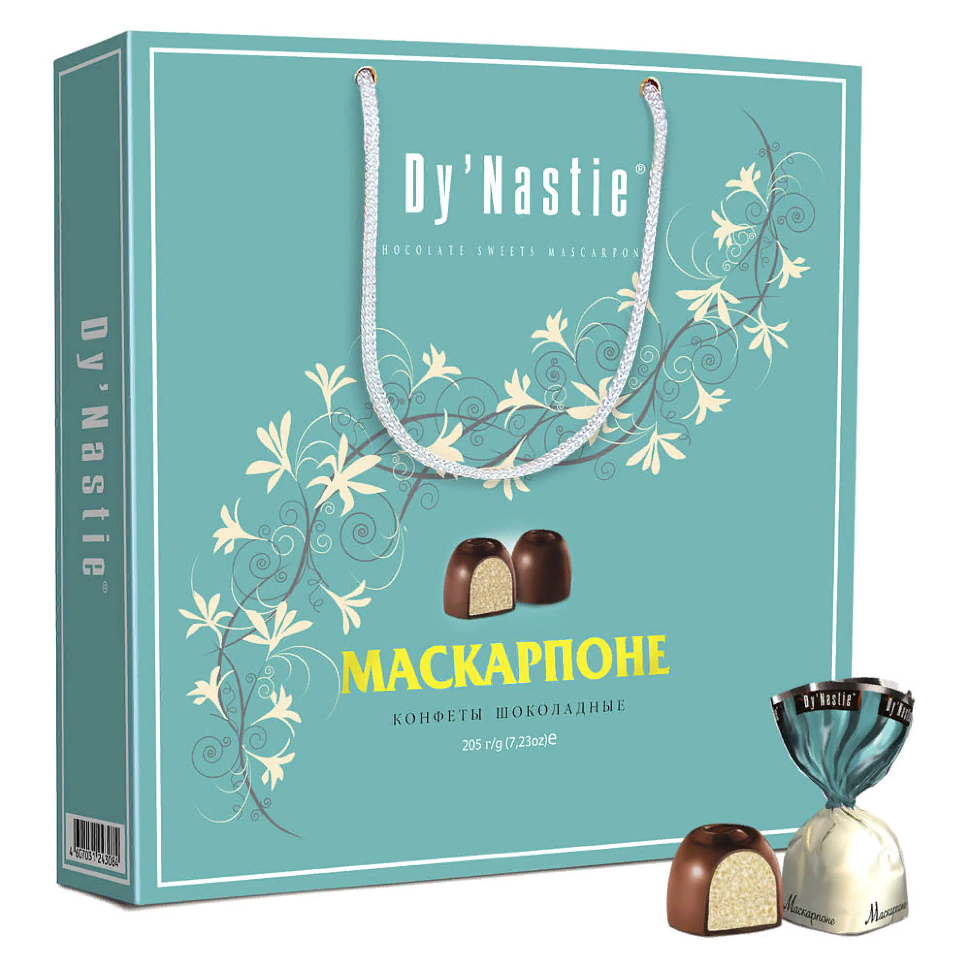  Династия Сумка 170г Конфеты "Маскапроне" в Клину